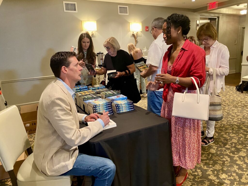 BWW book signing at Barrington White House